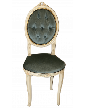 Blue Medallion Chair