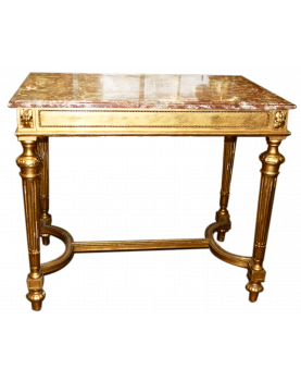 Golden Middle Table Louis XVI